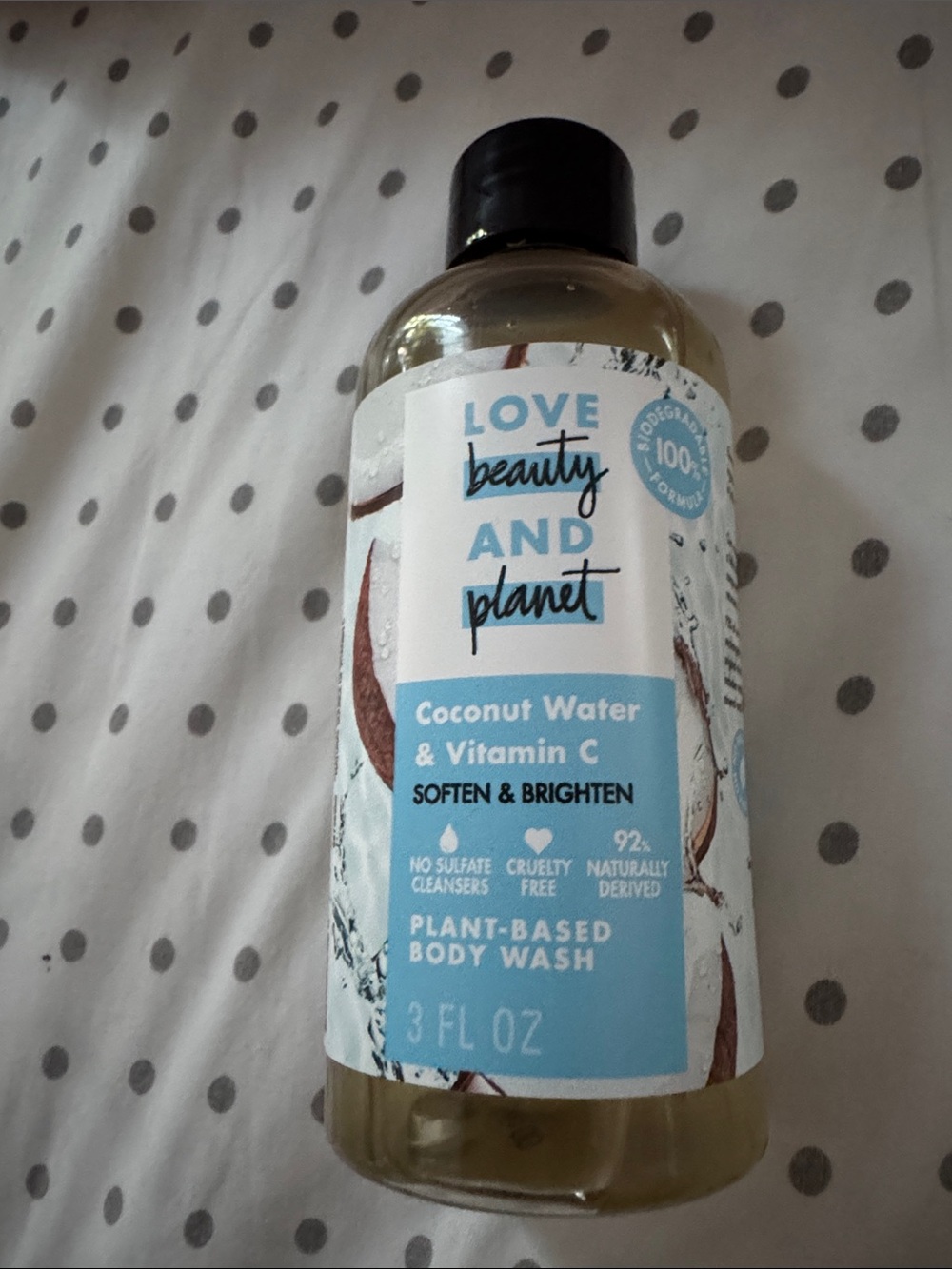 Live beauty and planet Coconut Water & Vitamin C Body Wash